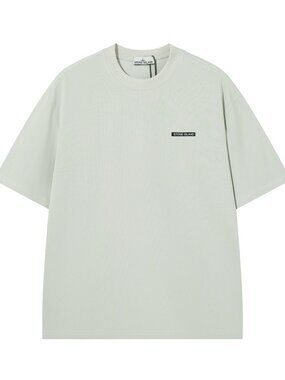 Stone Island Light Gray Short Sleeve Tee